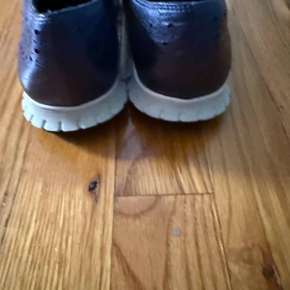 Zero Grand Blue shimmer shoes 8B - Picture 6 of 6